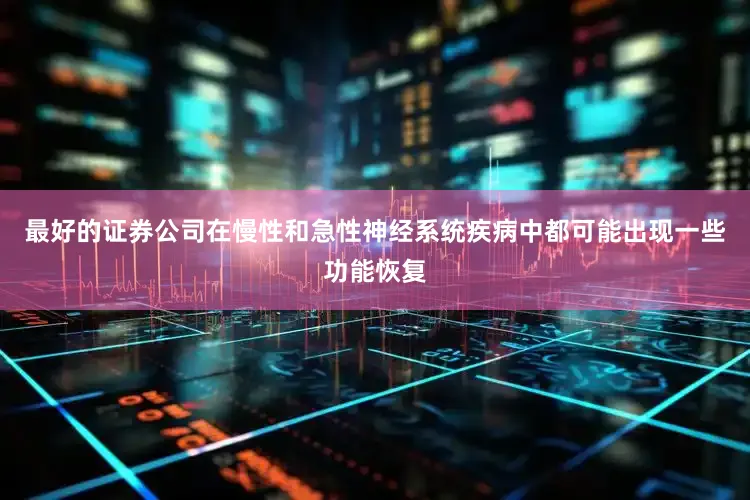 最好的证券公司在慢性和急性神经系统疾病中都可能出现一些功能恢复