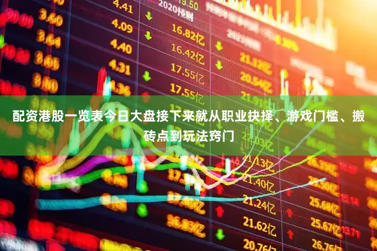 配资港股一览表今日大盘接下来就从职业抉择、游戏门槛、搬砖点到玩法窍门
